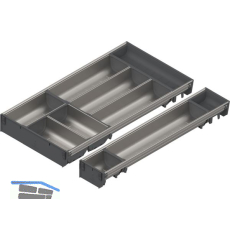 BLUM ORGA-LINE Schalen-Set KB 601 - 699/NL 550 mm Edelstahl/Kunststoff