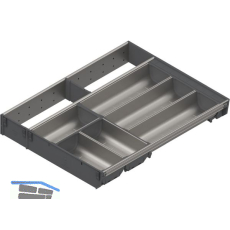 BLUM ORGA-LINE Einzel-Set KB 500/NL 500 mm Edelstahl/Kunststoff