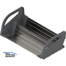 BLUM ORGA-LINE Gew�rzhalter, KB 400 mm, Breite 312 mm, KS Staubgrau/Edelstahl