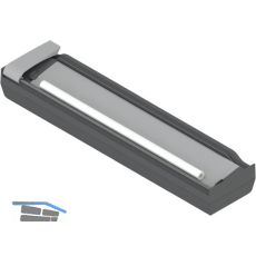 BLUM ORGA-LINE Folienschneider-Frischhaltefolie,KS/Stahl Staubgrau