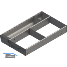 BLUM ORGA-LINE Einzel-Set KB 400/NL 500 mm Edelstahl/Kunststoff