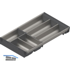 BLUM ORGA-LINE Schalen-Set KB 800 - 899/NL 500 mm Edelstahl/Kunststoff