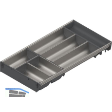 BLUM ORGA-LINE Schalen-Set KB 800 - 899/NL 550 mm Edelstahl/Kunststoff