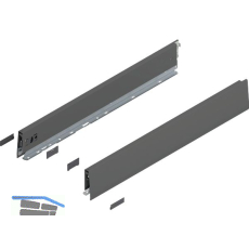 BLUM MERIVOBOX Zarge H�he M, NL 600, Oriongrau-matt