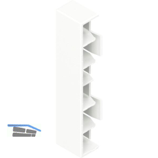 BLUM MERIVOBOX Abdeckkappe H�he M auf H�he E, Seidenwei�