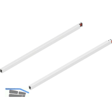 BLUM MERIVOBOX L�ngreling NL 550, Seidenwei�-matt