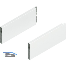 BLUM MERIVOBOX Boxcap H�he E, NL 270, Seidenwei�-matt