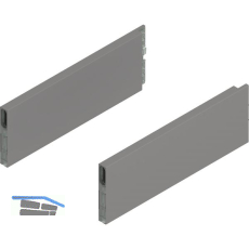 BLUM MERIVOBOX Boxcap H�he E, NL 300, Indiumgrau-matt