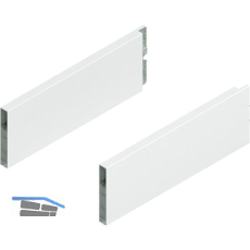 BLUM MERIVOBOX Boxcap H�he E, NL 300, Seidenwei�-matt