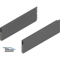 BLUM MERIVOBOX Boxcap H�he E, NL 350, Oriongrau-matt