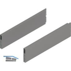 BLUM MERIVOBOX Boxcap H�he E, NL 400, Indiumgrau-matt