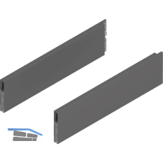 BLUM MERIVOBOX Boxcap H�he E, NL 400, Oriongrau-matt