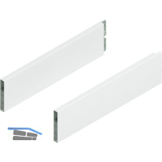 BLUM MERIVOBOX Boxcap H�he E, NL 400, Seidenwei�-matt