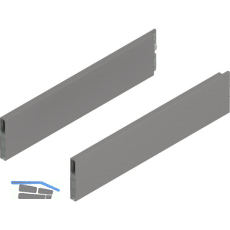 BLUM MERIVOBOX Boxcap H�he E, NL 450, Indiumgrau-matt