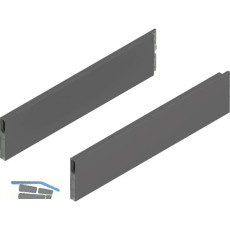 BLUM MERIVOBOX Boxcap H�he E, NL 450, Oriongrau-matt