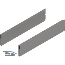 BLUM MERIVOBOX Boxcap H�he E, NL 500, Indiumgrau-matt