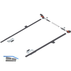BLUM MERIVOBOX Seitenstabilisierung Nennl�nge bis 650 mm