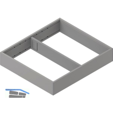 BLUM AMBIA-LINE Schubkastenrahmen ab NL270 mm, Stahl Indiumgrau
