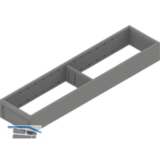 BLUM AMBIA-LINE Schubkastenrahmen schmal, NL450mm, Stahl Indiumgrau matt