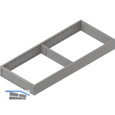 BLUM AMBIA-LINE Schubkastenrahmen breit, NL500mm, Stahl Indiumgrau matt