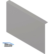 BLUM AMBIA-LINE Adapterprofil H�he C, B218mm, Stahl Indiumgrau