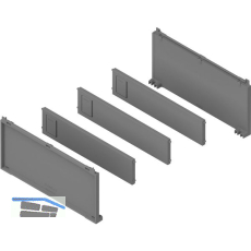 BLUM AMBIA-LINE Flaschenset, B200mm, Kunststoff Indiumgrau matt