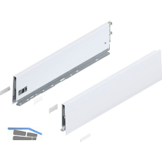 BLUM MERIVOBOX SET H�he K, BLUMOTION B, 40kg, NL 500, Seidenwei�