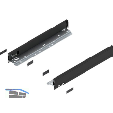 BLUM LEGRABOX pure Zarge H�he N, NL 450, Carbonschwarz-matt