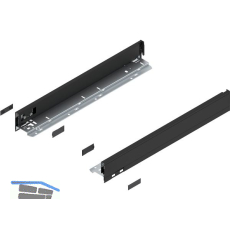 BLUM LEGRABOX pure Zarge H�he N, NL 500, Carbonschwarz-matt