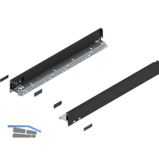 BLUM LEGRABOX pure Zarge H�he N, NL 550, Carbonschwarz-matt