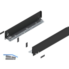 BLUM LEGRABOX pure Zarge H�he M, NL 450, Carbonschwarz-matt