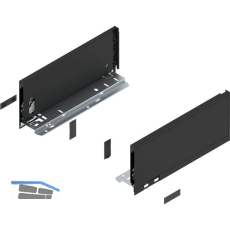 BLUM LEGRABOX pure Zarge H�he K, NL 300, Carbonschwarz-matt