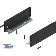 BLUM LEGRABOX pure Zarge H�he K, NL 350, Carbonschwarz-matt