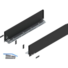 BLUM LEGRABOX pure Zarge H�he K, NL 550, Carbonschwarz-matt