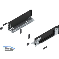 BLUM LEGRABOX special edition Innenzarge H�he M, NL 300 mm, Carbonschwarz