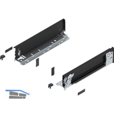 BLUM LEGRABOX special edition Innenzarge H�he M, NL 350 mm, Carbonschwarz