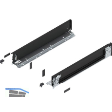 BLUM LEGRABOX special edition Innenzarge H�he M, NL 500 mm, Carbonschwarz