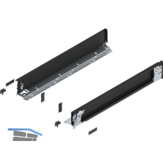 BLUM LEGRABOX special edition Innenzarge H�he M, NL 550 mm, Carbonschwarz