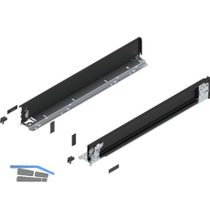 BLUM LEGRABOX special edition Innenzarge H�he M, NL 600 mm, Carbonschwarz