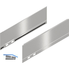 BLUM LEGRABOX special edition Dekorelement H�he M, NL 270 mm, INOX