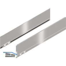 BLUM LEGRABOX special edition Dekorelement H�he M, NL 400 mm, INOX