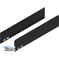 BLUM LEGRABOX special edition Dekorelement H�he M, NL 400 mm, Carbon look