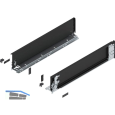BLUM LEGRABOX special edition Innenzarge H�he K, NL 550 mm, Carbonschwarz