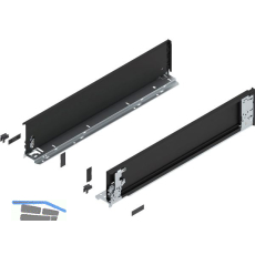 BLUM LEGRABOX special edition Innenzarge H�he K, NL 600 mm, Carbonschwarz