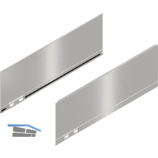 BLUM LEGRABOX special edition Dekorelement H�he K, NL 350 mm, INOX