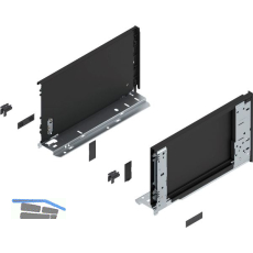 BLUM LEGRABOX special edition Innenzarge H�he C, NL 300 mm, Carbonschwarz