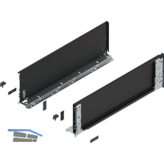 BLUM LEGRABOX special edition Innenzarge H�he C, NL 550 mm, Carbonschwarz