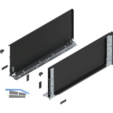 BLUM LEGRABOX special edition Innenzarge H�he F, NL 550 mm, Carbonschwarz