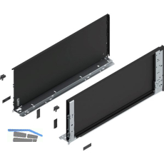BLUM LEGRABOX special edition Innenzarge H�he F, NL 600 mm, Carbonschwarz