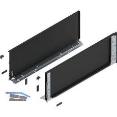 BLUM LEGRABOX special edition Innenzarge H�he F, NL 650 mm, Carbonschwarz